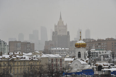    Вид на Москву зимой ©Александр Манзюк РИАМО