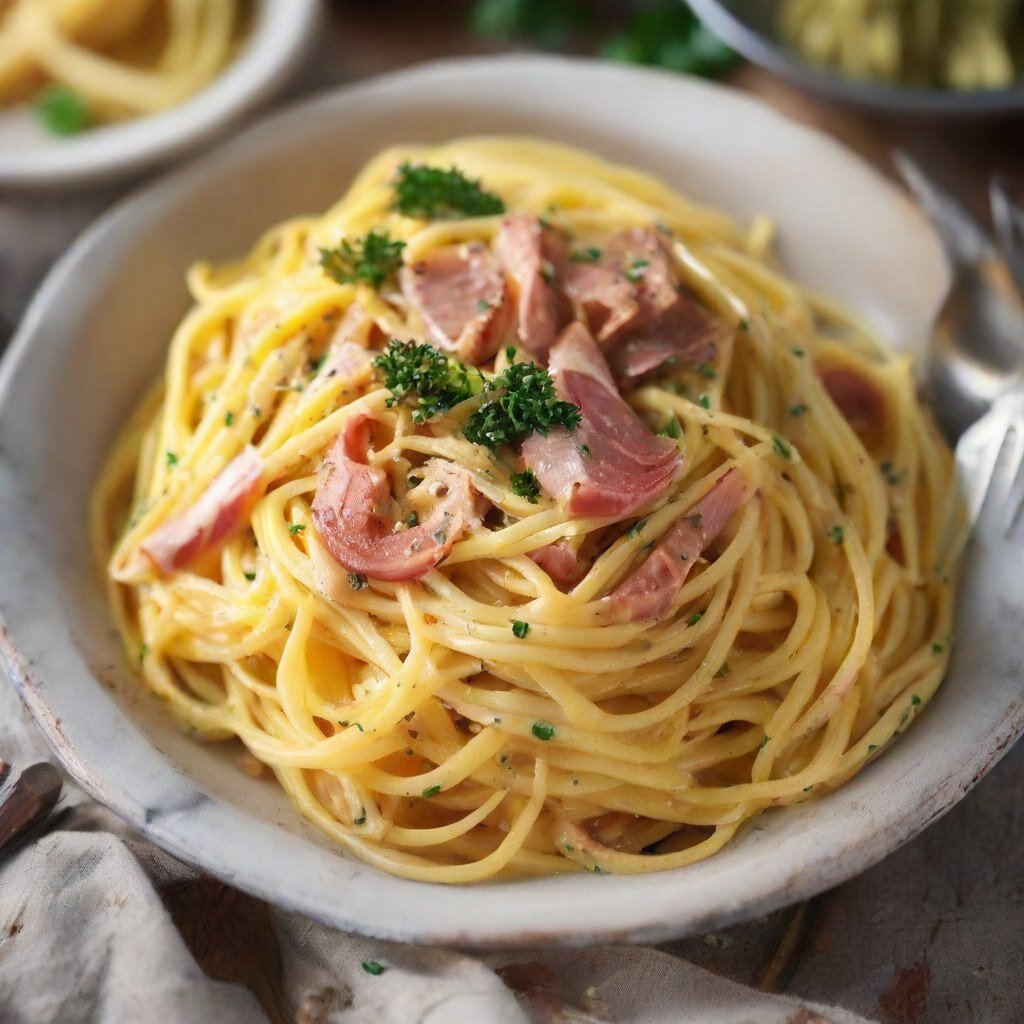 Паста карбонара «Pasta alla carbonara»