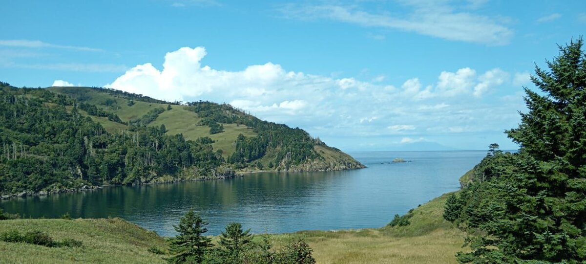 Невероятная природа о. Шикотан. Бухта Отрадная. Личное фото автора. 