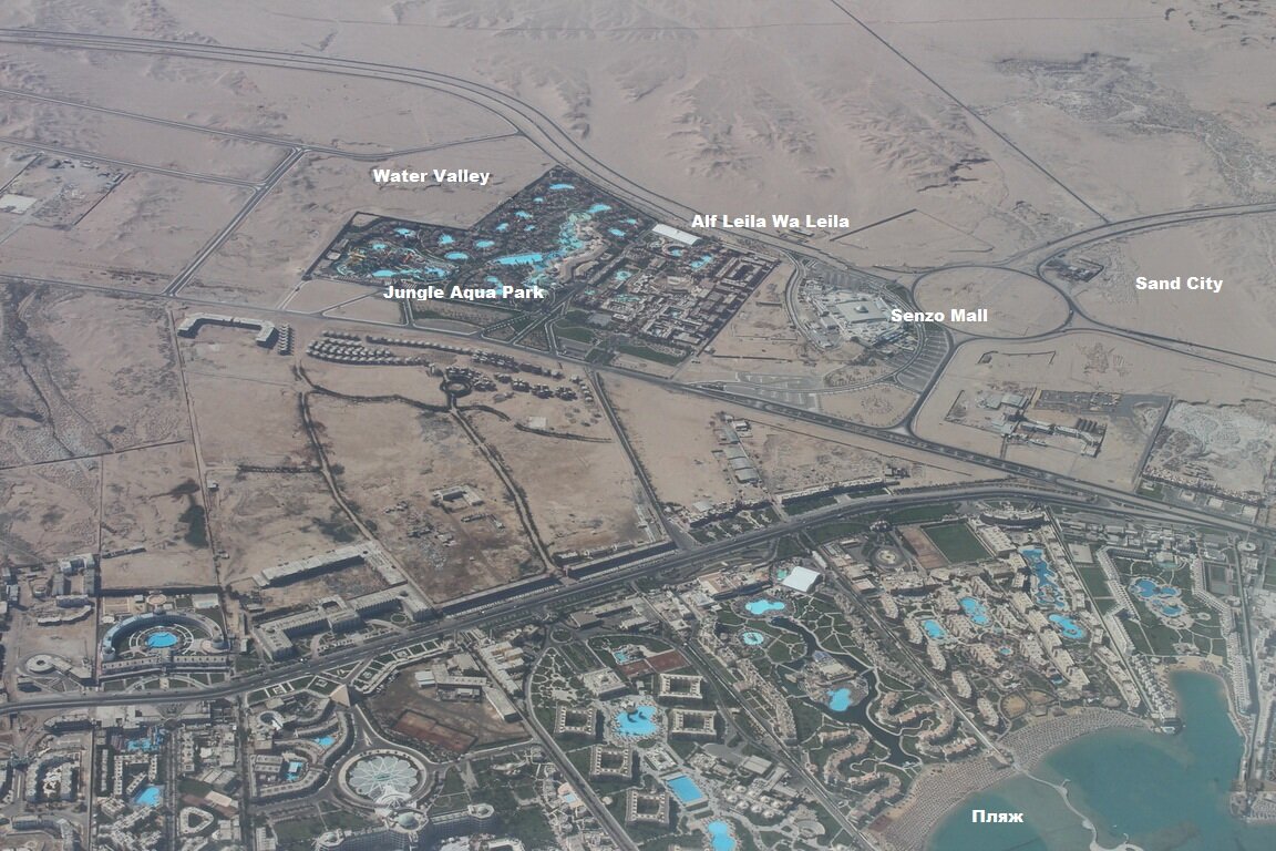 Расположение отеля Jungle Aqua Park Resort