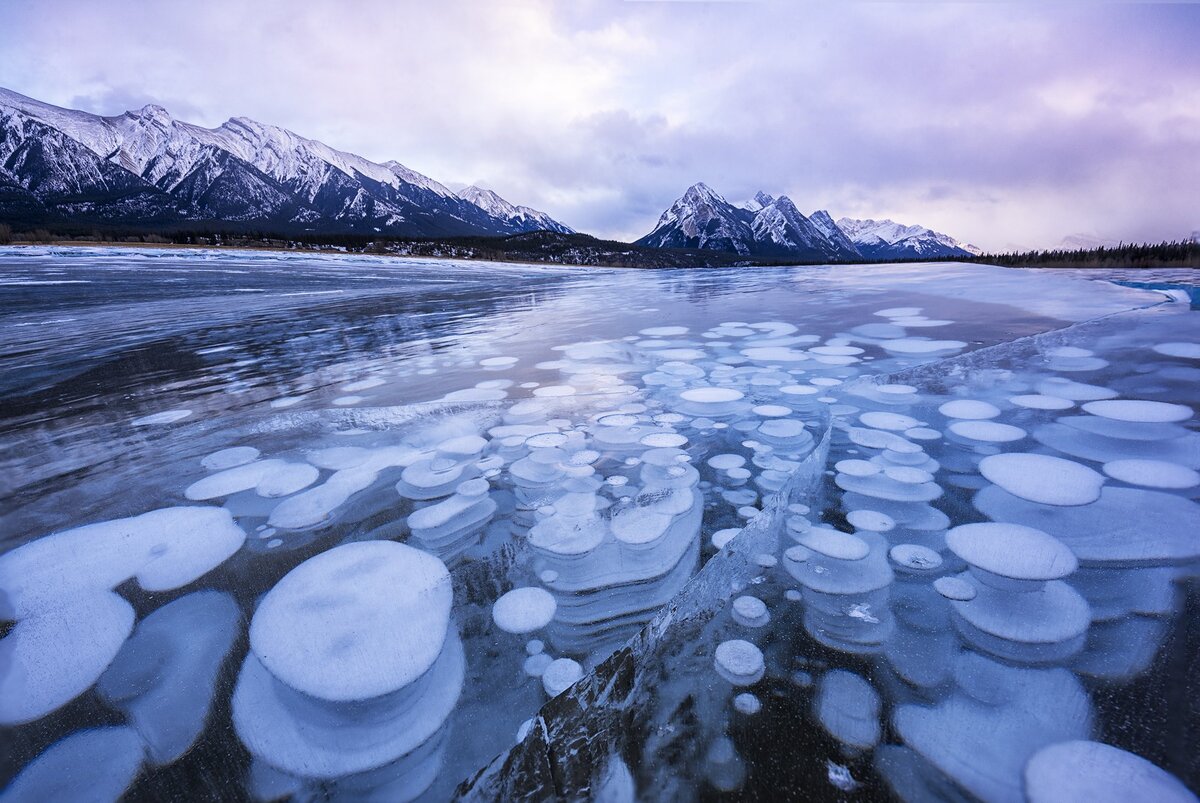 Ледяные круги на воде