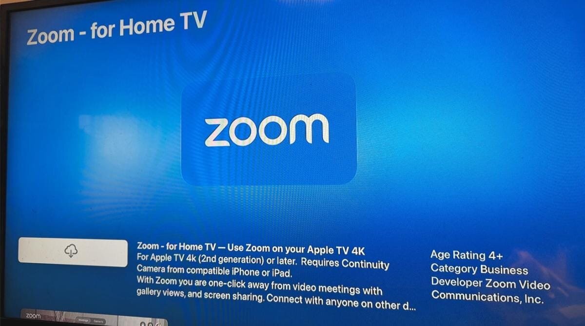 Приложение для видеоконференций Zoom стало доступно на Apple TV | Apple SPb  Event | Дзен