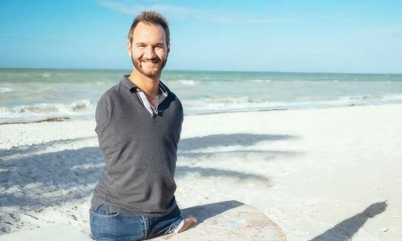 Ник Вуйчич. Фото nick-vujicic.org