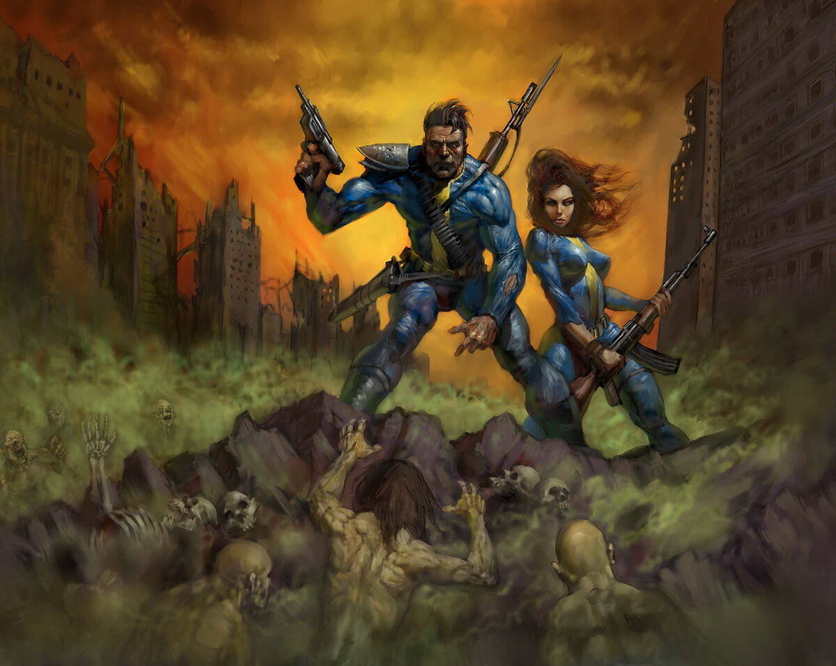 Экран установки первой части игры Fallout