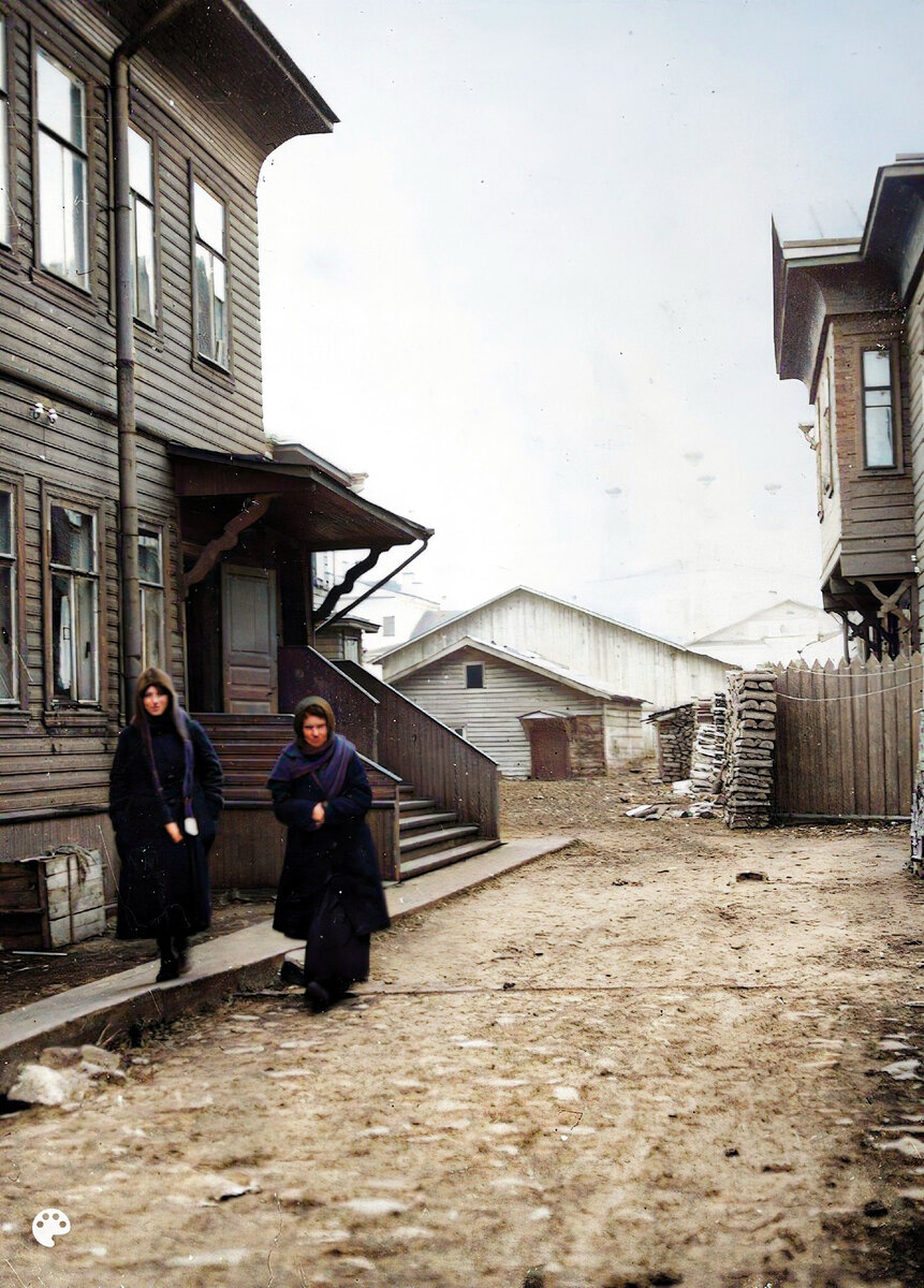 Цветные фотографии - Архангельск в начале 1900х годов. Часть 5 | История в  цвете | Дзен