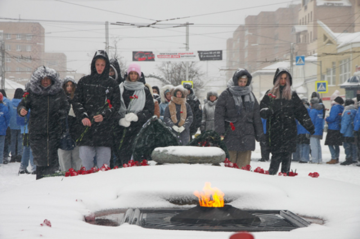   Память Неизвестного солдата почтили в Калуге