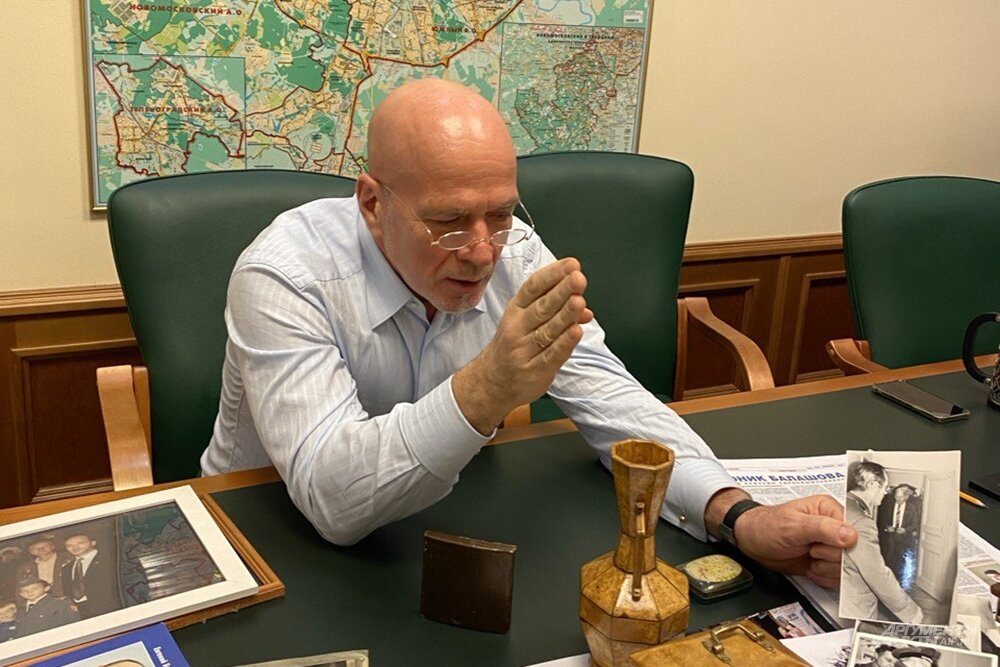    Евгений, сын конструктора Бориса Балашова. Фото:  АиФ/ Алла Грибинюк