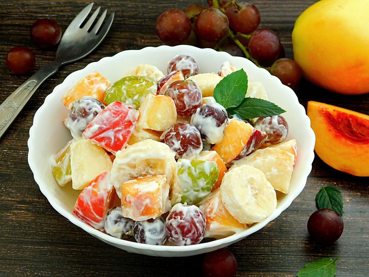 Фруктовый салат для детей 