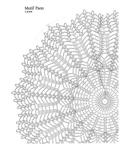 Салфетки необычные схема