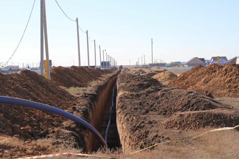    Росводоканал Оренбург построил новый водовод для поселка Пруды Марина Шарт