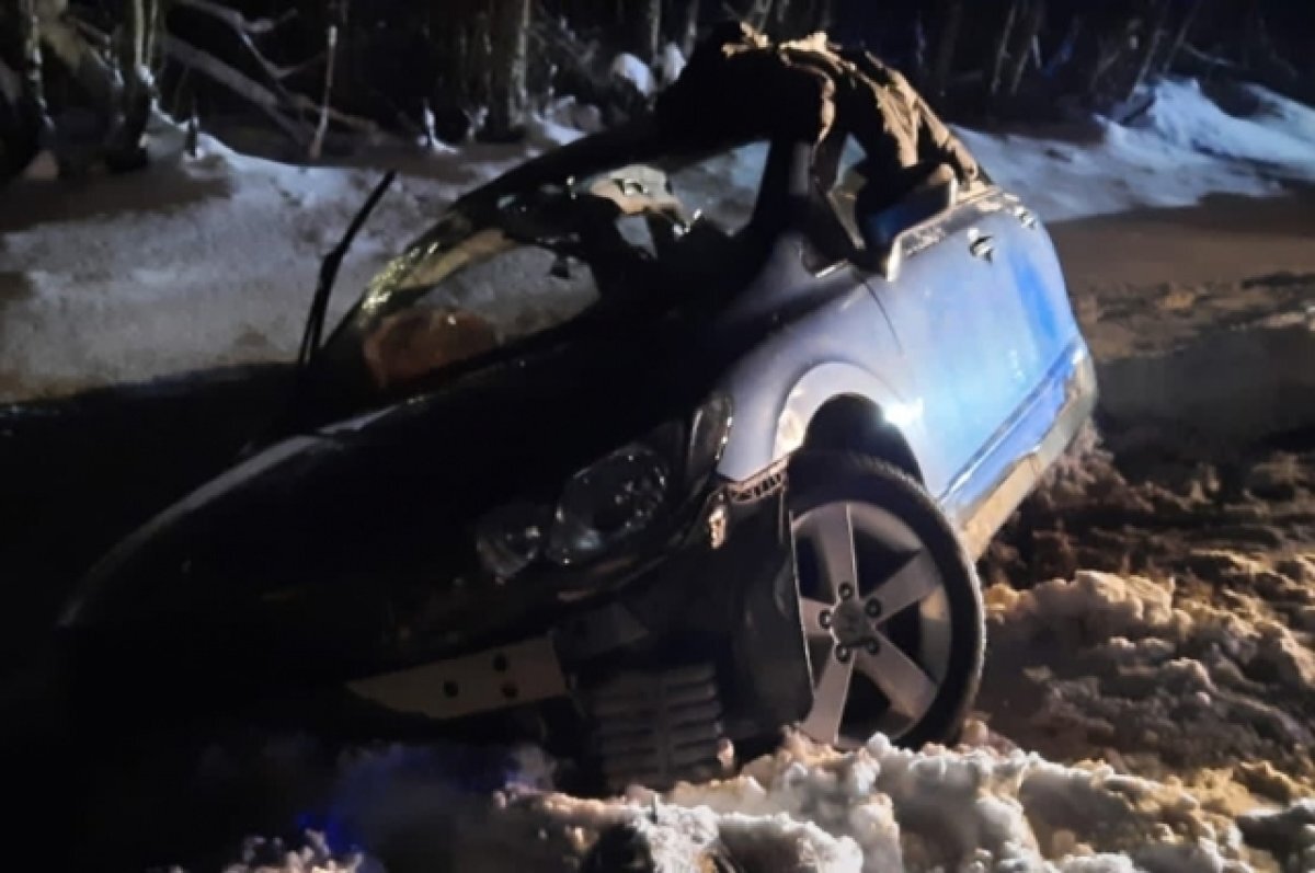    Появились фото с места ДТП, в котором погибла волонтёр из Тверской области