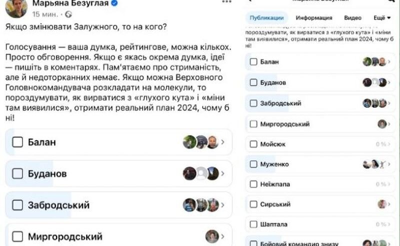    Десантник, нацгвардеец или «мясник». На кого Банковая хочет поменять Залужного?