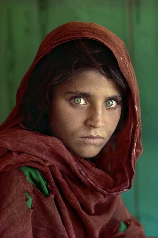 Афганская девочка (Steve McCurry)