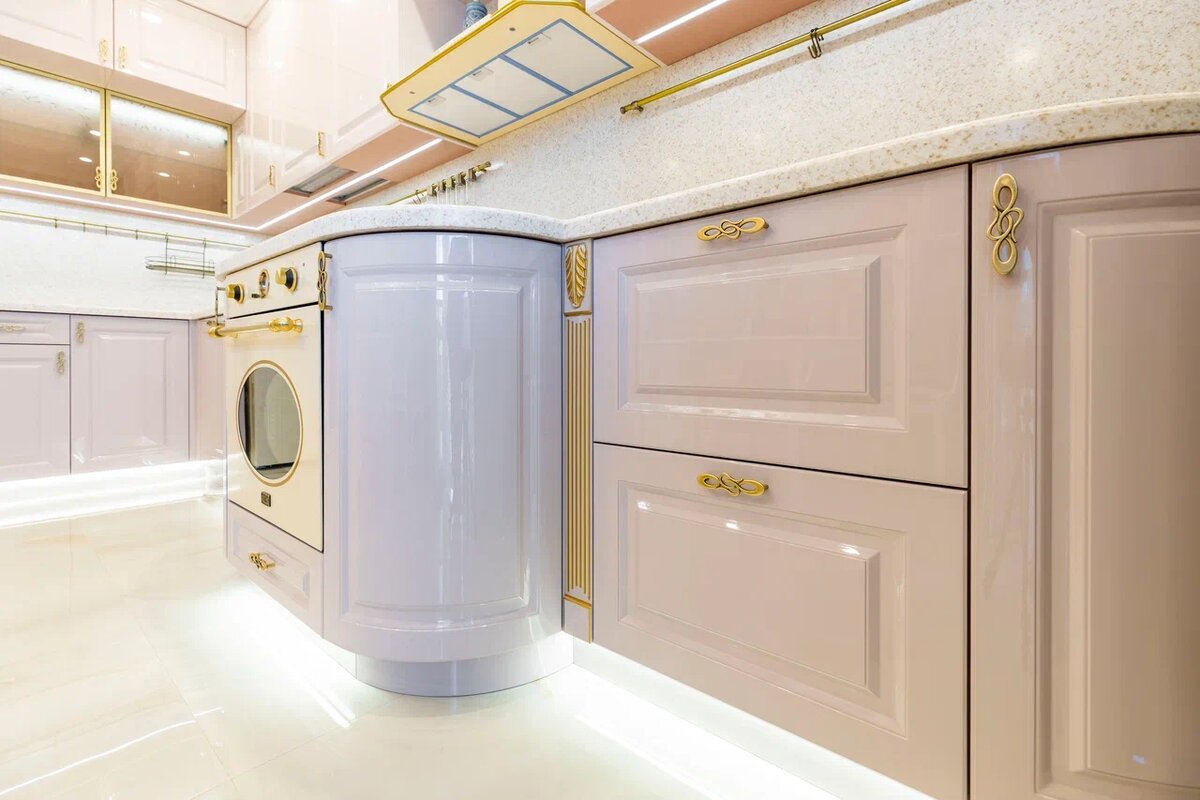 Кухонный гарнитур из эмали от Сolors.