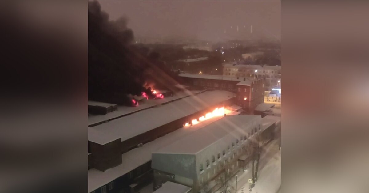 Пожар в производственно-складском процессе на востоке Москвы успешно локализован