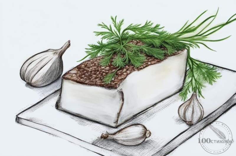 Стих про застолье с борщом