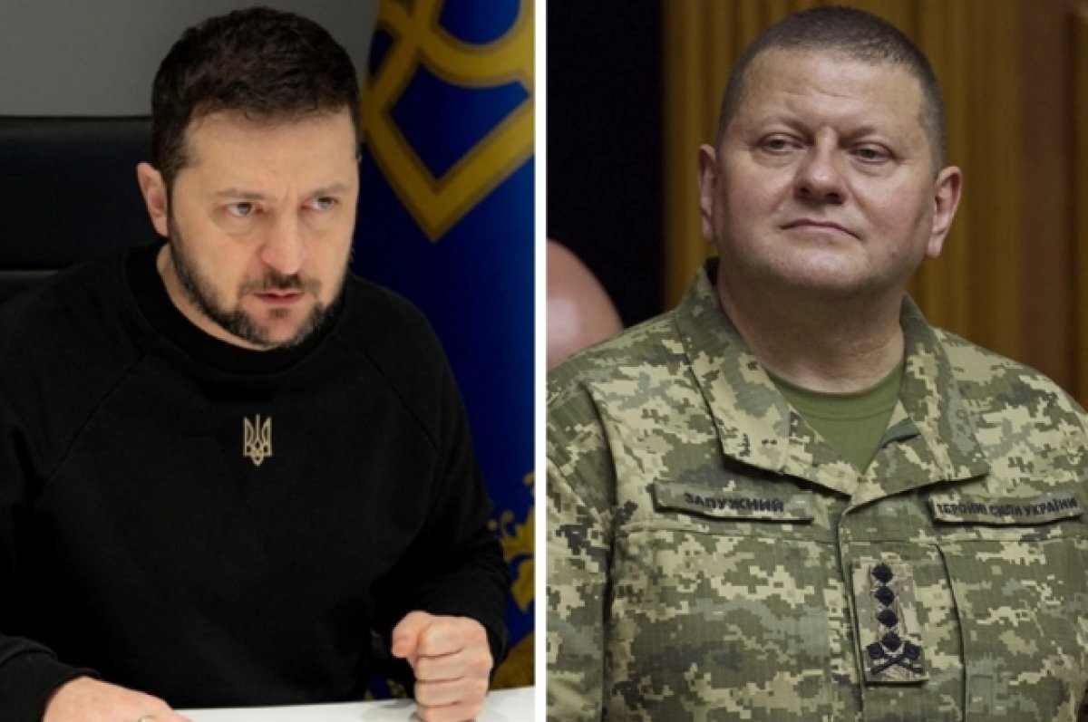    «МК»: Зеленский рассматривает возможность увольнения Залужного
