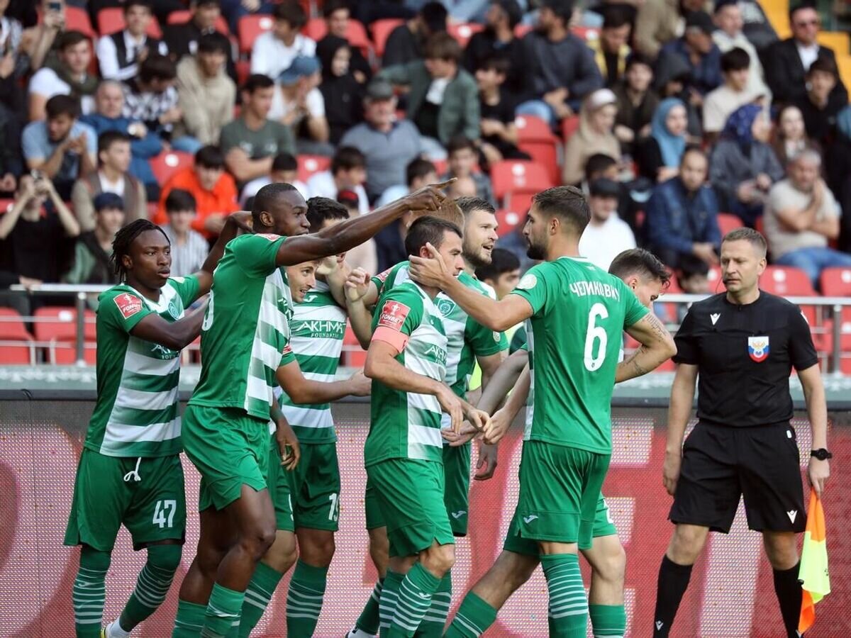    Футболисты клуба "Ахмат"© Фото : Пресс-служба ФК "Ахмат"