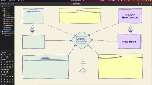 GAPHOR: Волшебство Диаграмм в ОС Linux!