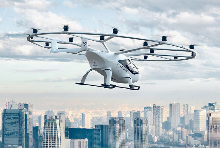 Аэротакси в Дубае (прототип) 