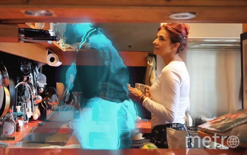    "Гибридная пара" даже ужины готовит вместе. "Гибридная пара" даже ужины готовит вместе.Скриншот телеканала Noticias Telemundo