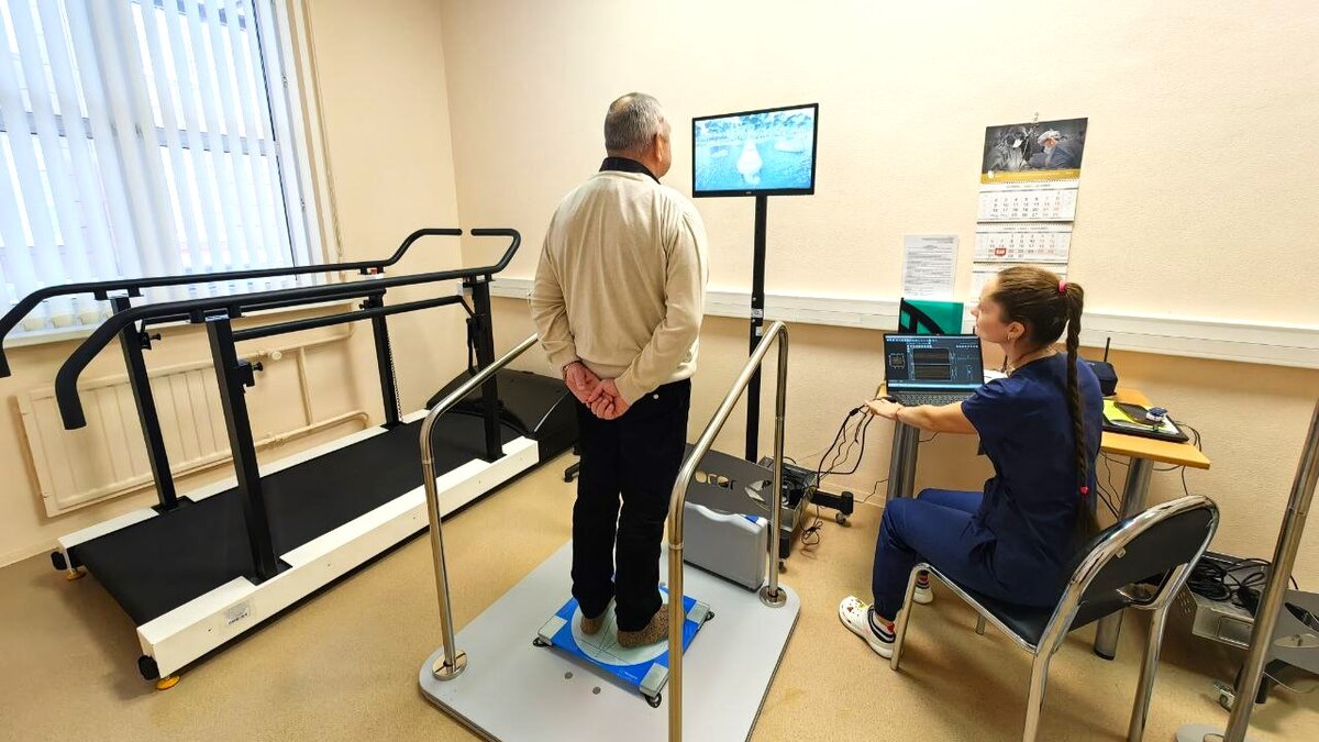    Пациентов сургутского кардиодиспансера учат держать равновесие