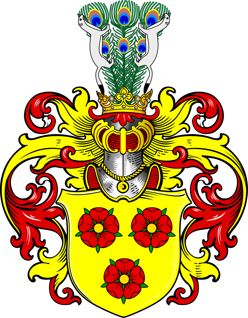 Герб баронов Розен