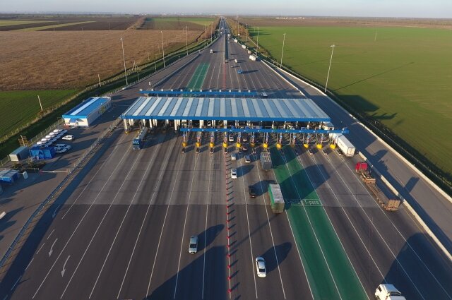    Платный участок на М-4. Фото: «Автодор — Платные дороги»