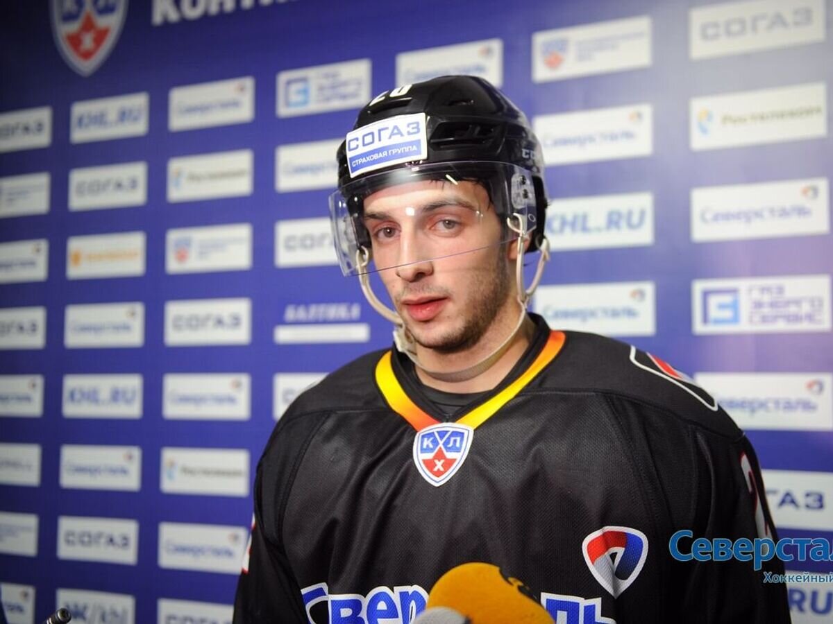   Даниил Вовченко© Фото : официальный сайт ХК "Северсталь"