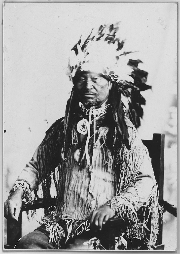 Chief Kack Kack of the Potawatomi Prairie Band