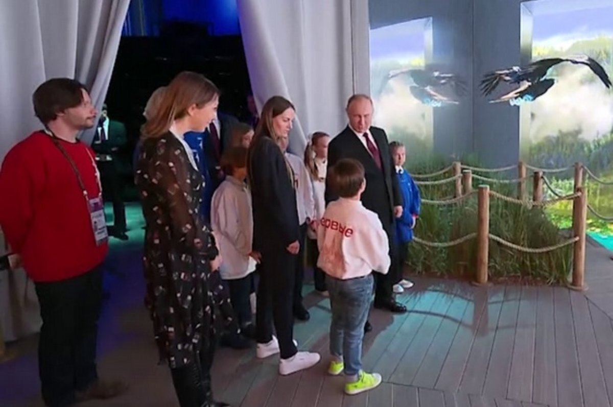    Юный эколог спросил у Путина, знает ли он, где находится Ставрополь