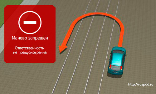 Невыполнение требования п. 8.5. ПДД.