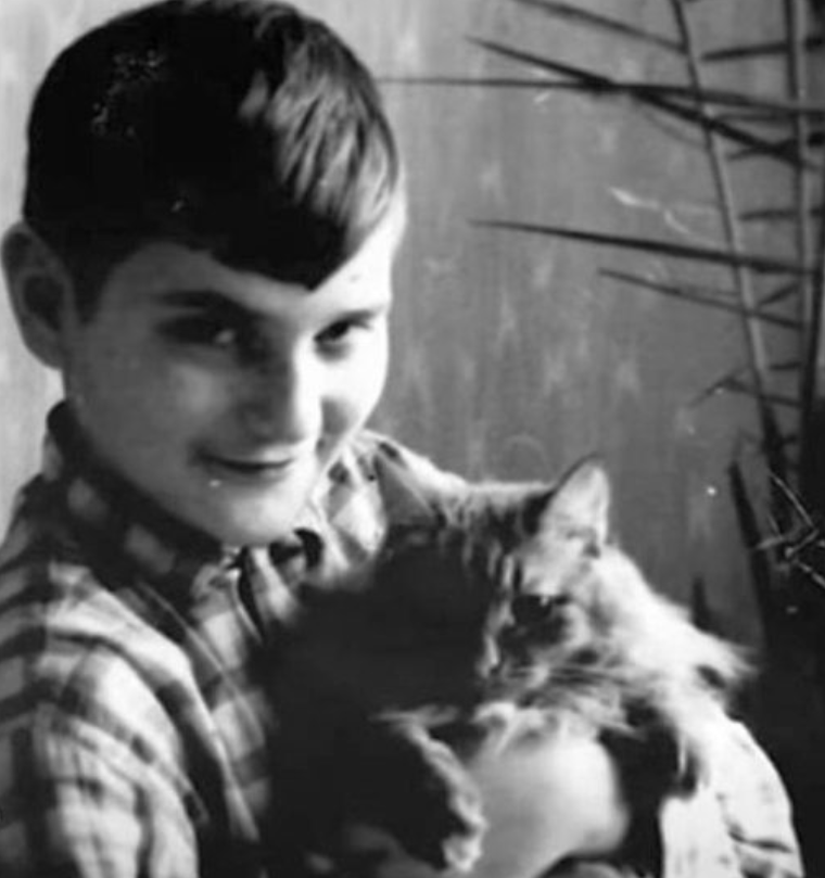 Александр Балуев в детстве