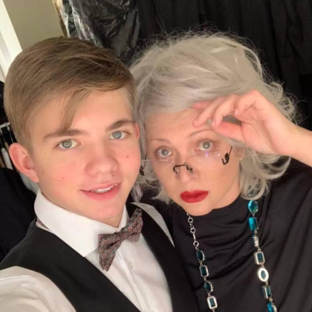    Ольга Дроздова с сыном