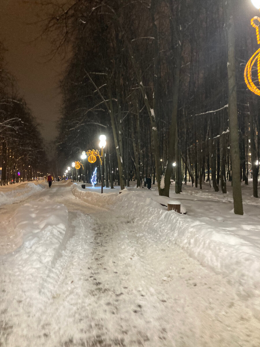 Чищенные дорожки, не в пример кулюторной столице