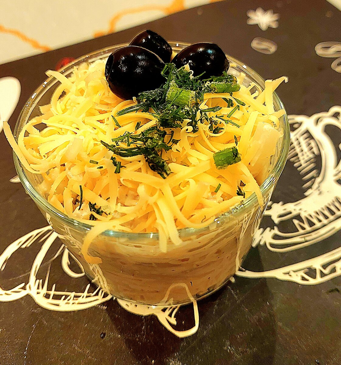 Луковый салат “Мимоза” - простой рецепт