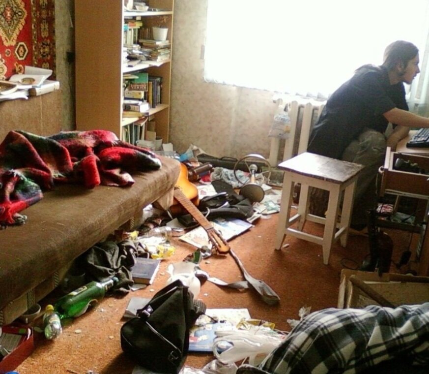 Вот такой мусор в ваших мыслях, в вашей работе, в деньгах, в делах, в судьбе