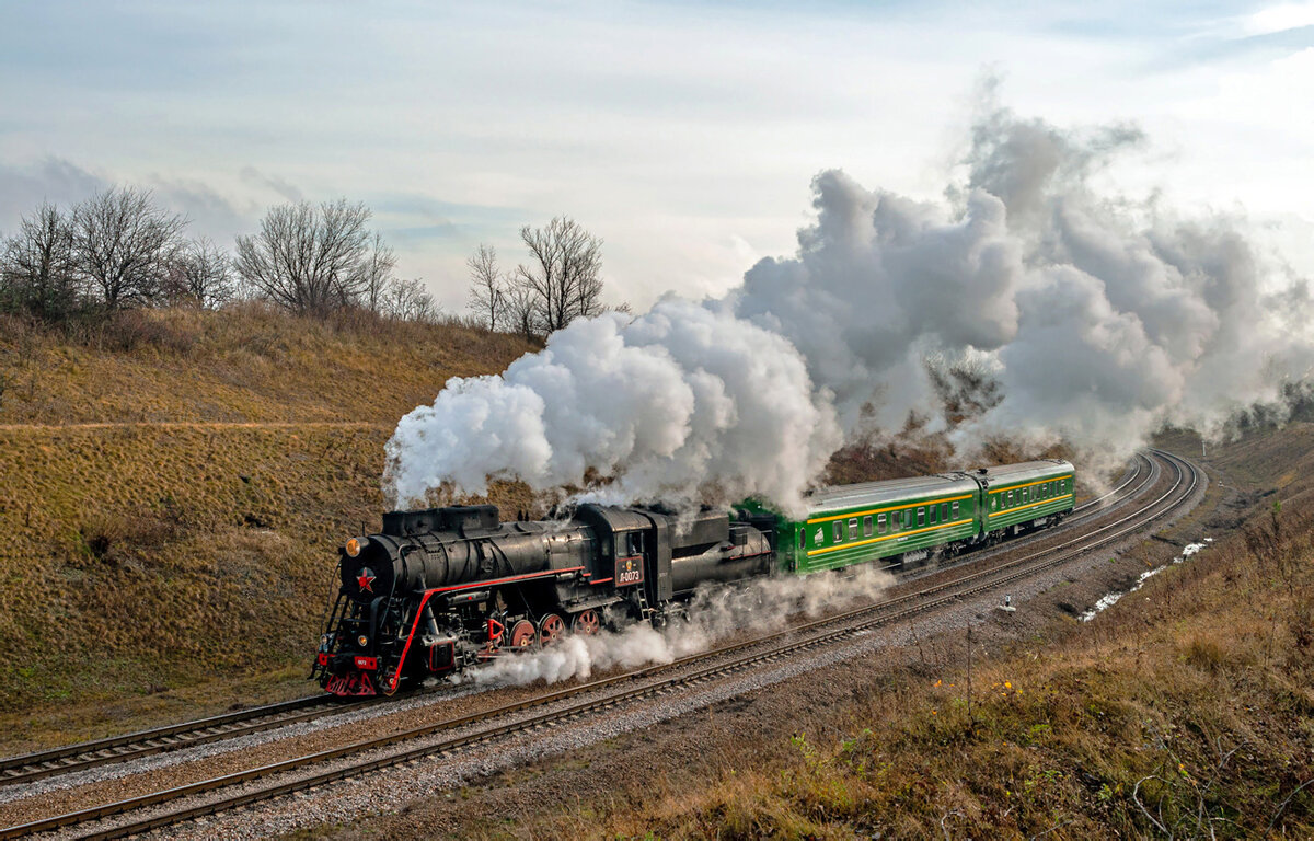 Грузовой (товарный) паровоз Л | Автор: crazyrussianturist