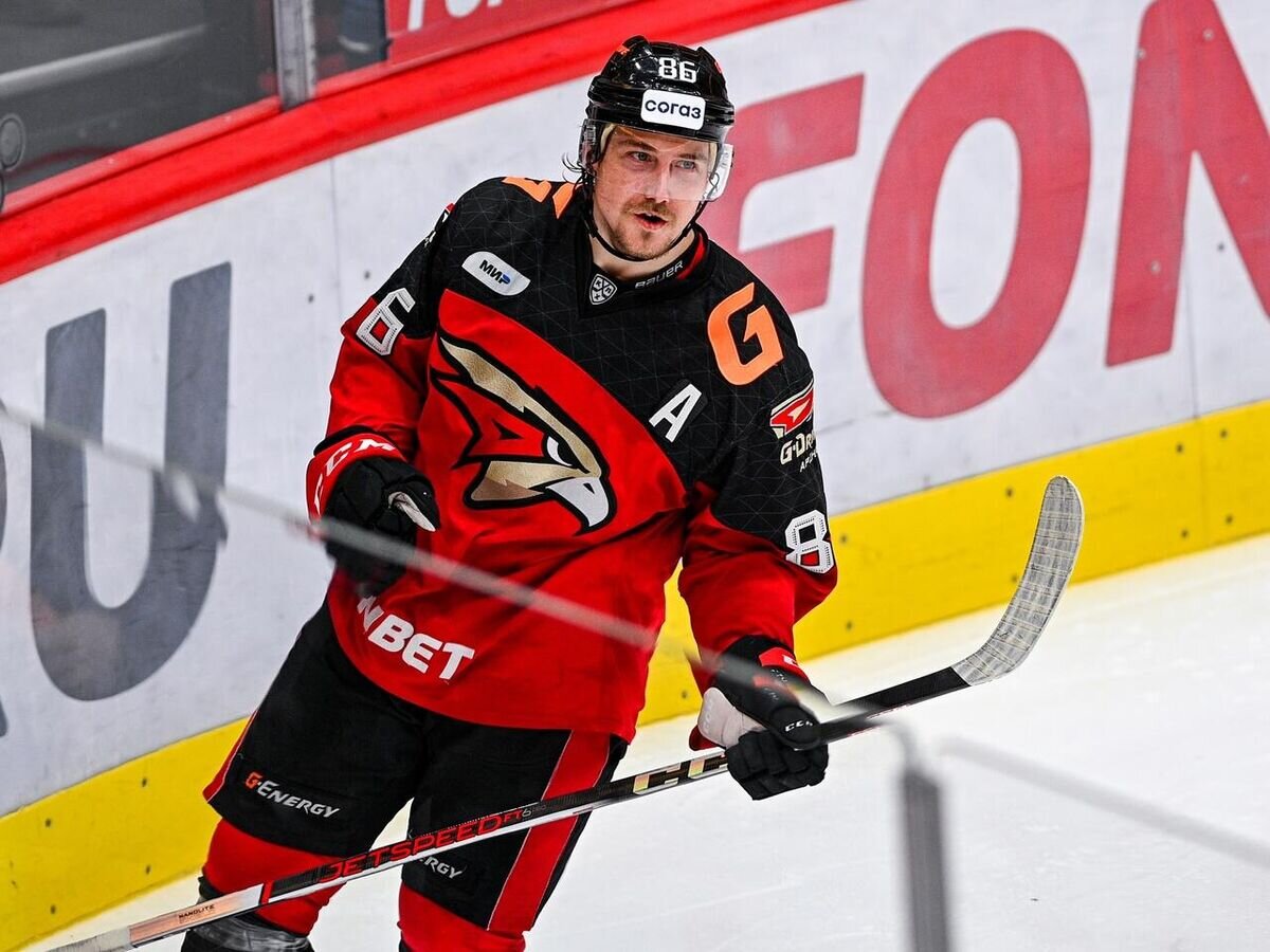    Нападающий ХК "Авангард" Рид Буше © Фото : Пресс-служба "Авангарда"