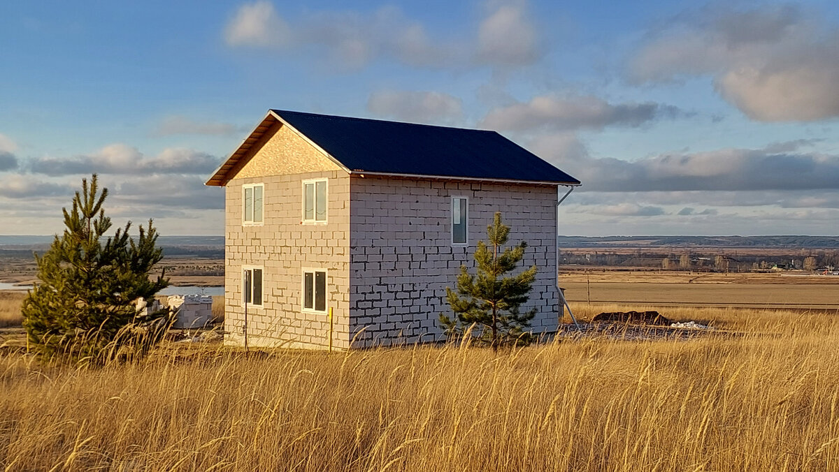Сейчас домик выглядит так 