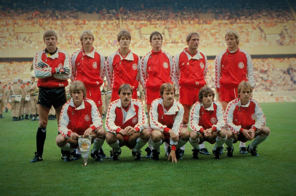 Сборная Дании являлась грозной силой в 80-е годы