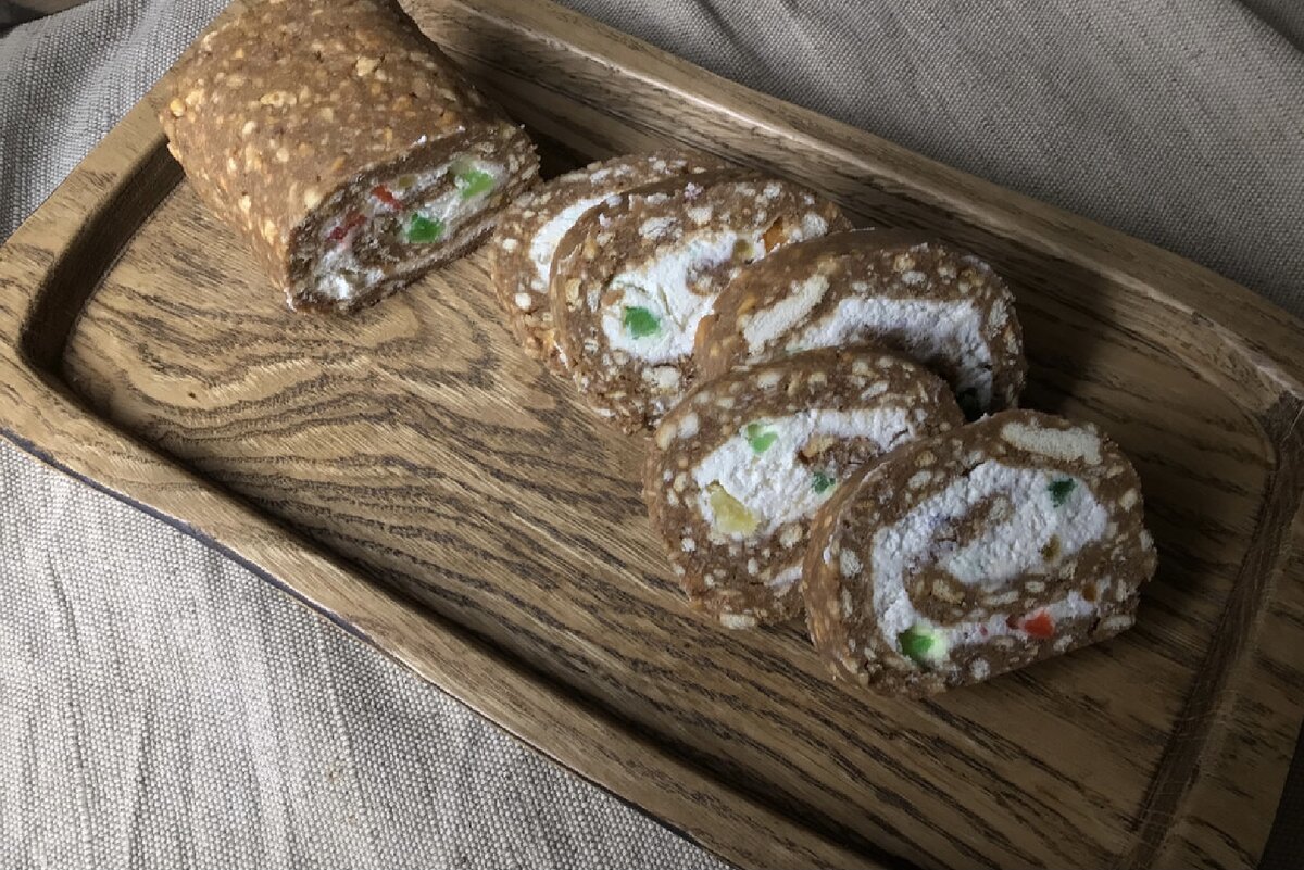 Готовый десерт. Фото автора 