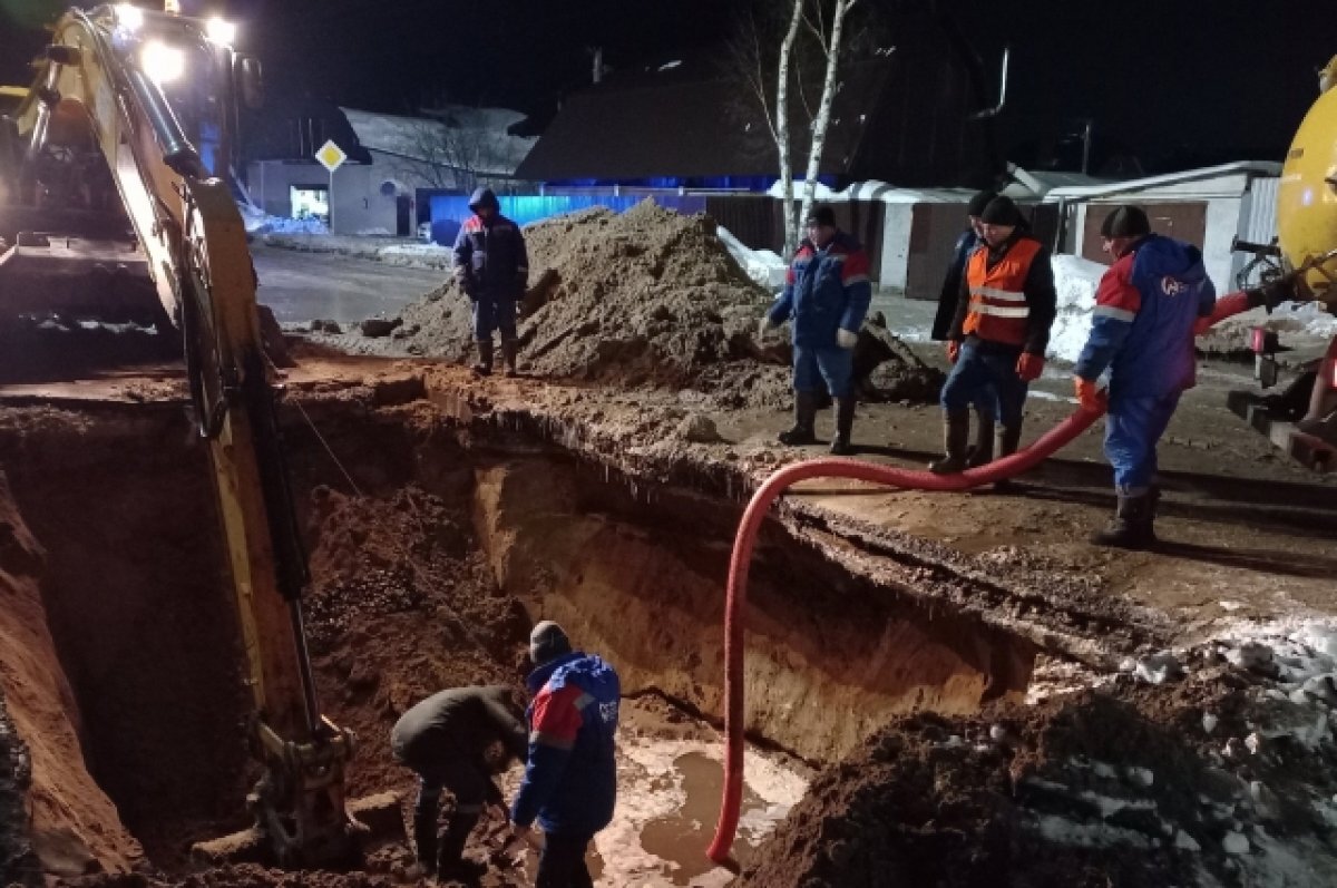    Коммунальное ЧП оставило без воды больше тысячи домов Димитровграда