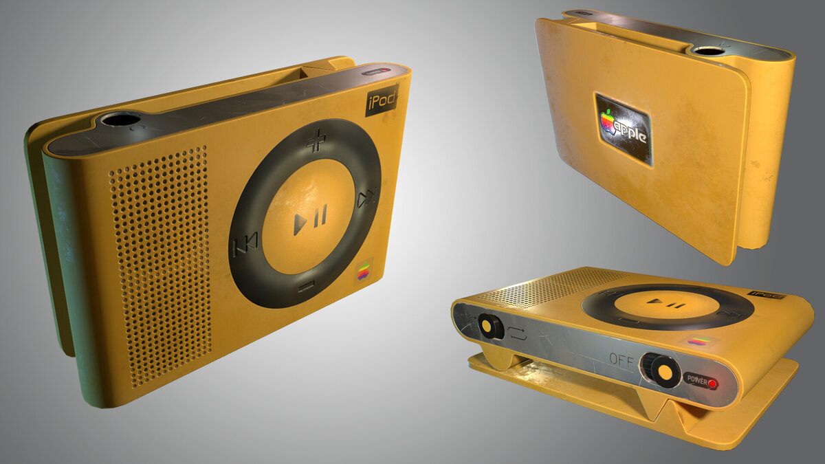 Моя первая модель по игровому пайплайну, которому меня обучил препод в университете. Сделано в Maya и Sunstance Painter. Надо будет заставить себя написать ему, когда наконец доделаю один из хвостов с диплома...