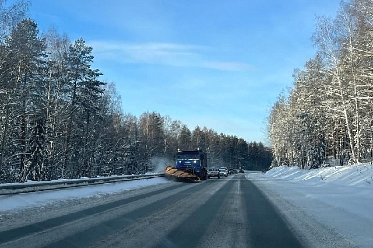    На борьбу со снегопадом в Свердловской области вышли 370 единиц техники