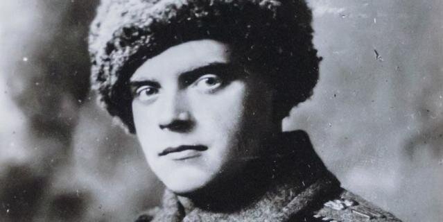 Дореволюционное фото. Людвиг Урлауб во время службы в армии
