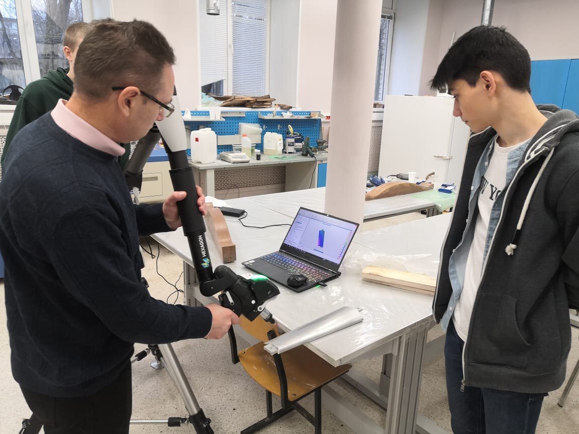 Встреча инженера 3D Control с представителями учебного заведения