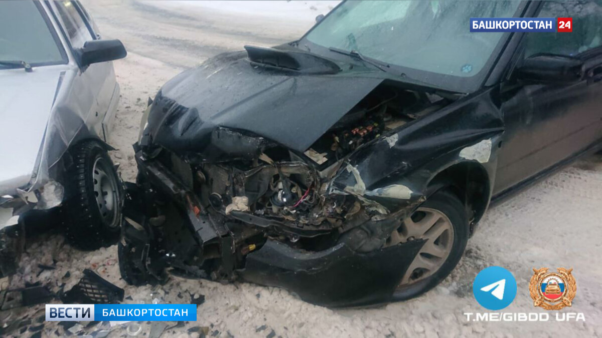    Молодая девушка попала в больницу в результате ДТП на улице Адмирала Ушакова в Уфе