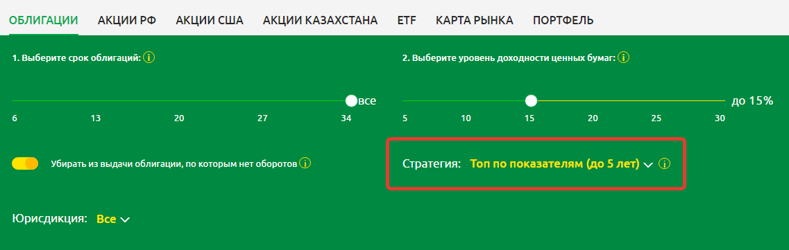 Скриншот из веб-сервиса Радар