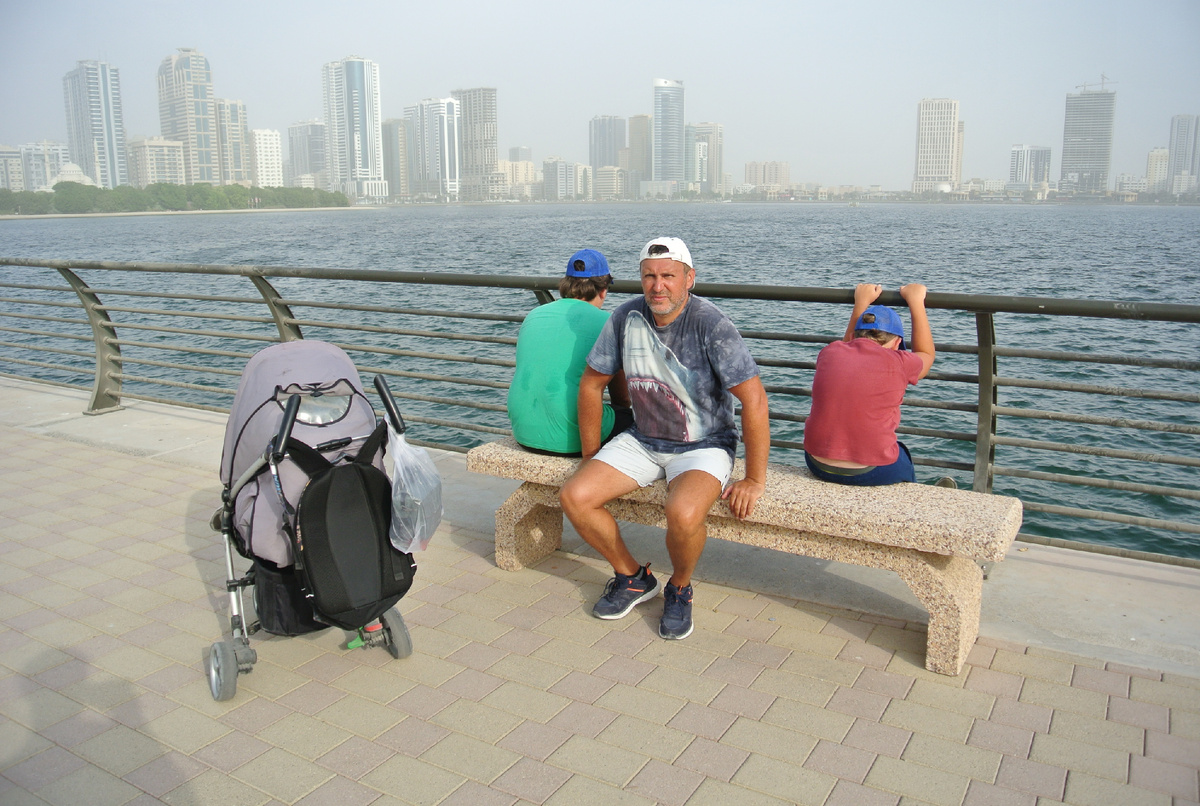 Автор канала с тремя детьми в Шардже 29 сентября 2024